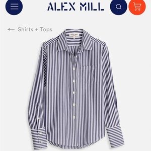 Alex Mill Wyatt Shirt in Stripe